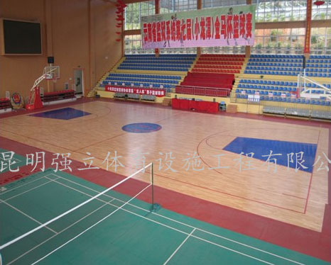 云南省小龍?zhí)兜V務(wù)局籃球館工程