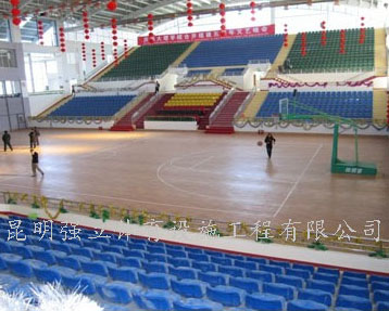 云南省大理學(xué)院古城校區(qū)籃球館地面工程