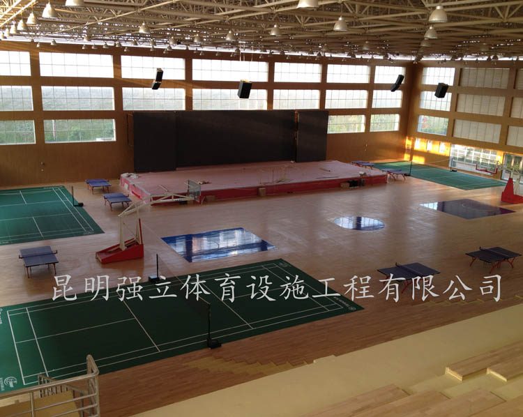 小龍?zhí)兜谌直O(jiān)獄風(fēng)雨會(huì)場(chǎng)體育館木地板及配套設(shè)施工程