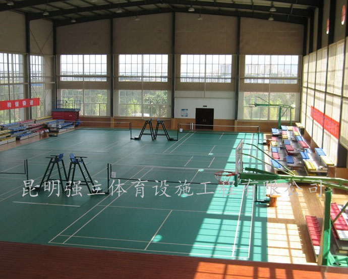 云南省第三監(jiān)獄體育館木地板工程