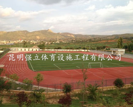 云南省江川縣第一中學(xué)400米標(biāo)準(zhǔn)田徑場(chǎng)和人造草足球場(chǎng)